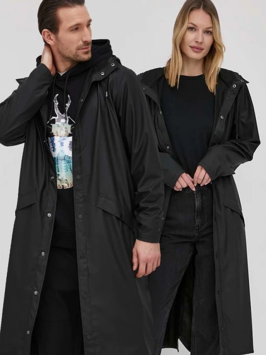 Obrázek produktu Rains Bunda Rains Longer Jacket černá