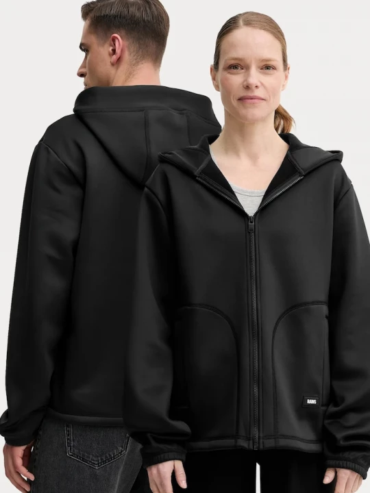 Obrázek produktu Rains Mikina Rains Safi Fleece Hood Jacket T1 černá
