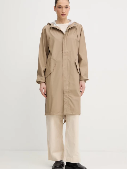 Obrázek produktu Rains nepromokavá bunda 18140 Fishtail Parka W3 béžová