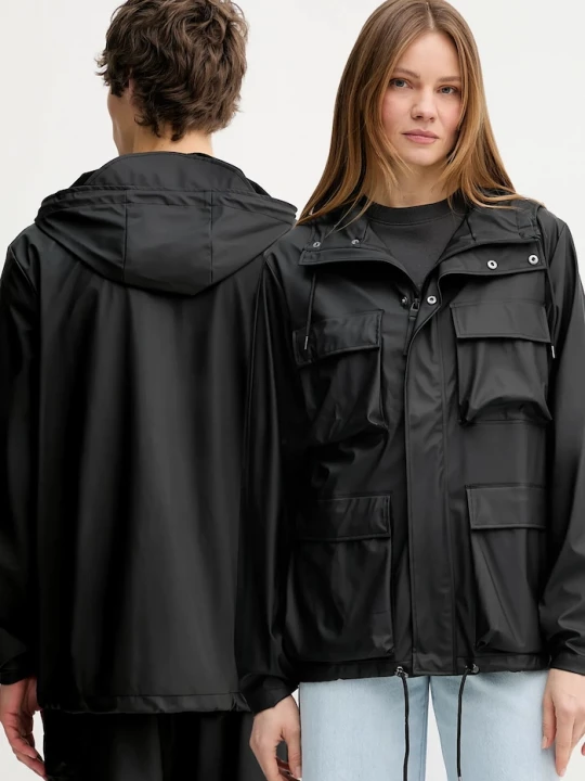Obrázek produktu Rains Nepromokavá bunda Rains 12210 Pocket Jacket W3 černá