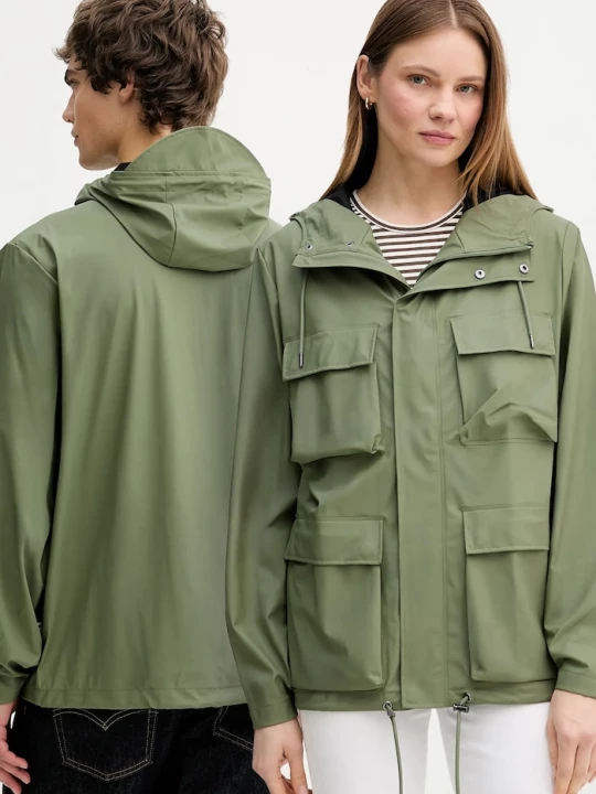 Obrázek produktu Rains Nepromokavá bunda Rains 12210 Pocket Jacket W3 zelená