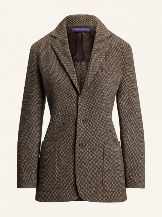Obrázek produktu Ralph Lauren Collection Blejzr hnědá / krémová