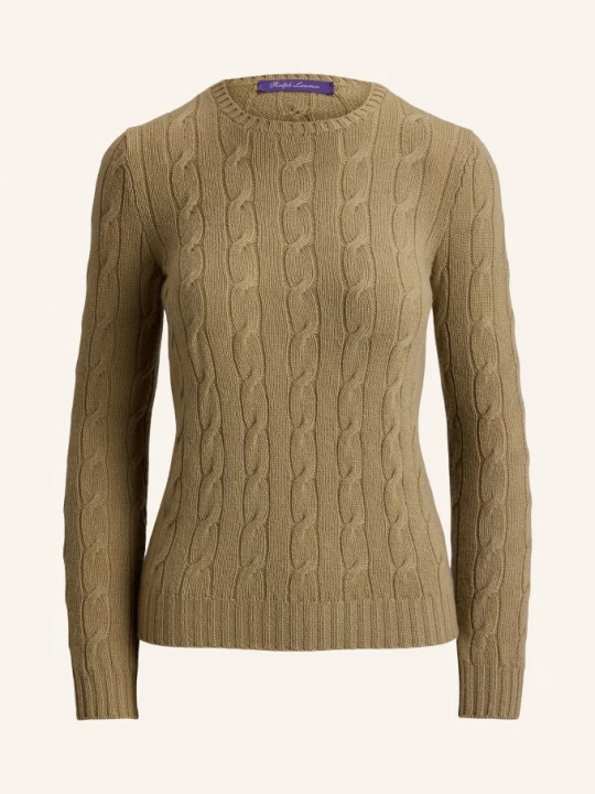 Obrázek produktu Ralph Lauren Collection Kašmírový Svetr světle hnědá