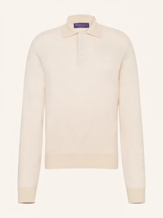 Obrázek produktu Ralph Lauren Purple Label Kašmírový Svetr krémová