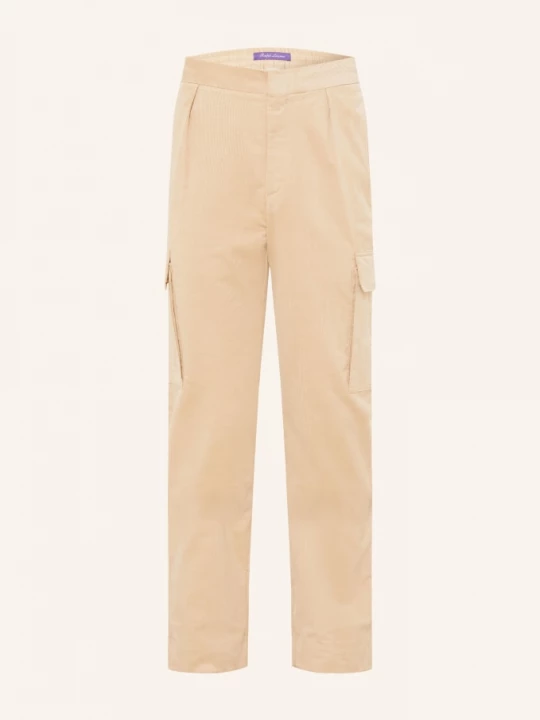 Obrázek produktu Ralph Lauren Purple Label Kordové Kalhoty Slim Fit světle hnědá