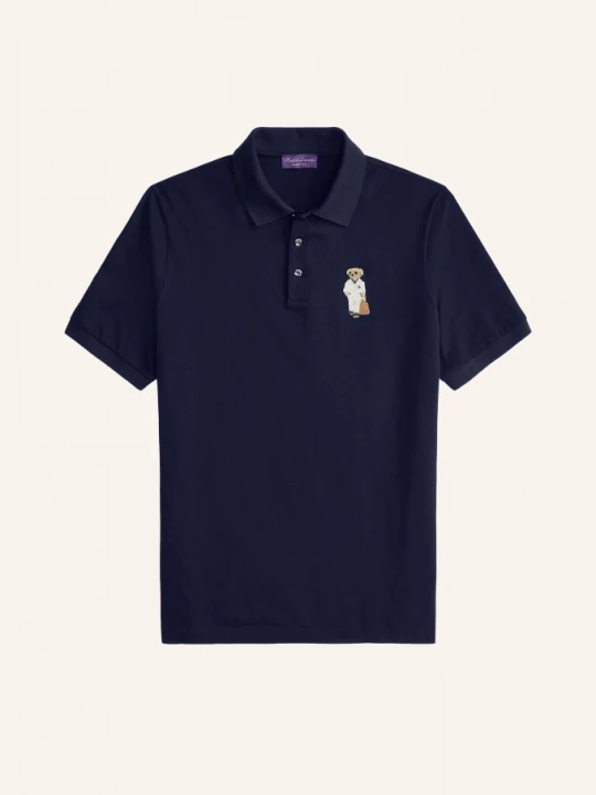 Obrázek produktu Ralph Lauren Purple Label Polo Tričko Piqué tmavě modrá