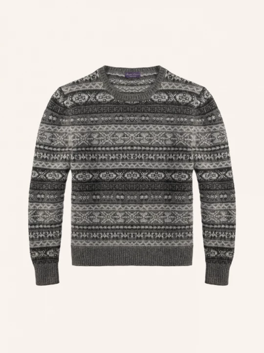 Obrázek produktu Ralph Lauren Purple Label Svetry S Kašmírem šedá / světle šedá / tmavě šedá