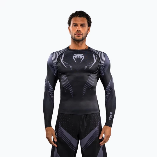 Obrázek produktu Rashguard pánský s dlouhým rukávem Venum No-Gi 6.0 Rashguard black / grey