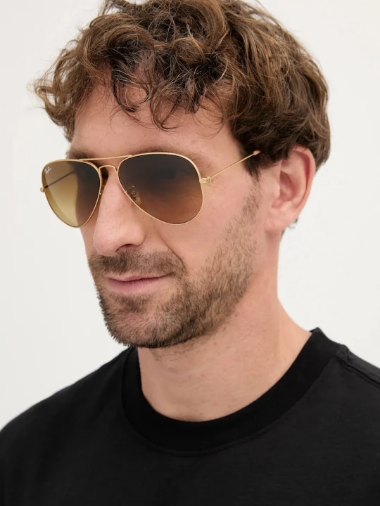 Obrázek produktu Ray-Ban Brýle Aviator Large Metal zlatá