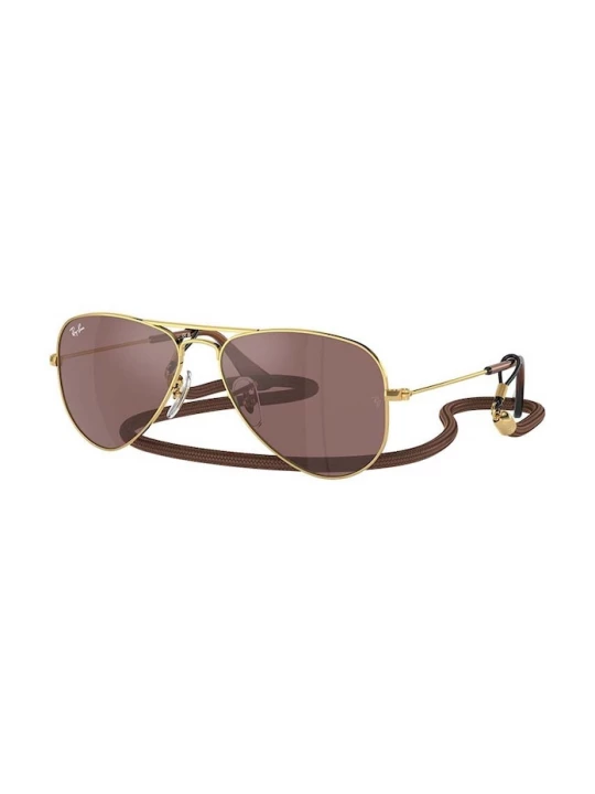 Obrázek produktu Ray-Ban Dětské sluneční brýle Ray-Ban JUNIOR AVIATOR hnědá