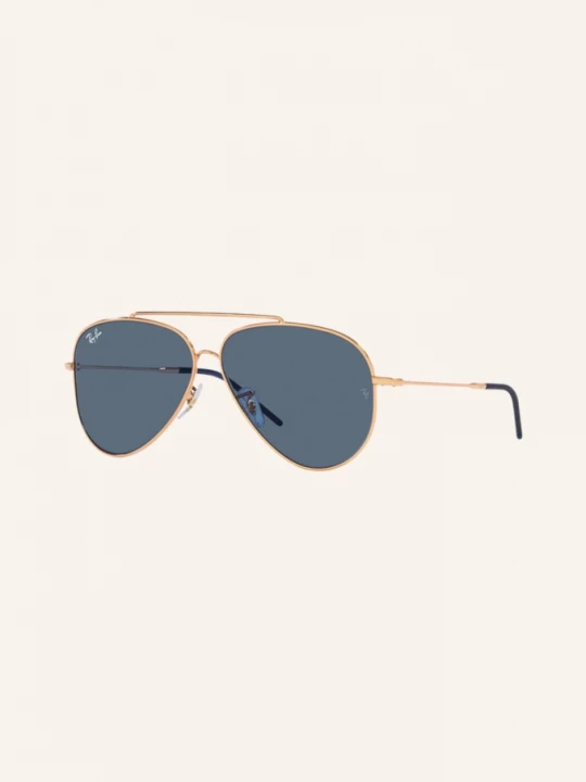 Obrázek produktu Ray-Ban Sluneční Brýle Aviator Reverse 92023a - barva růžového zlata/ tmavě modrá