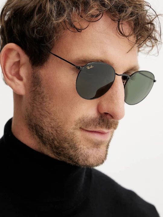 Obrázek produktu Ray-Ban Sluneční brýle Ray-Ban ROUND METAL černá