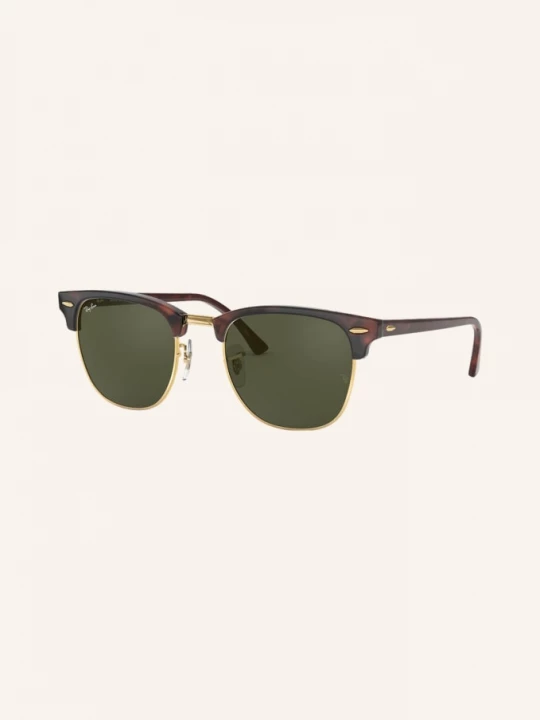 Obrázek produktu Ray-Ban Sluneční Brýle rb3016 Clubmaster w0366 - havana/ zlatá/ tmavě zelená