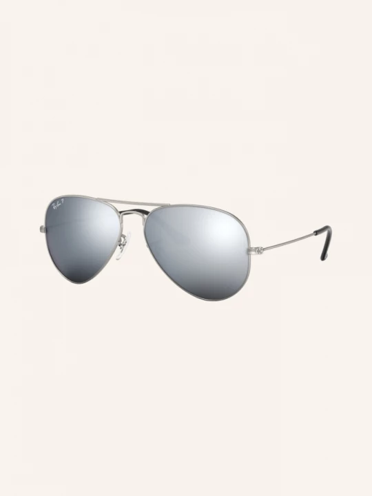 Obrázek produktu Ray-Ban Sluneční Brýle rb3025 Aviator stříbrná/tmavosivá polarizovaná