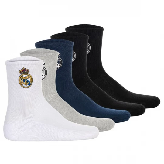 Obrázek produktu Real Madrid Ponožky tmavě modrá / černá / bílá