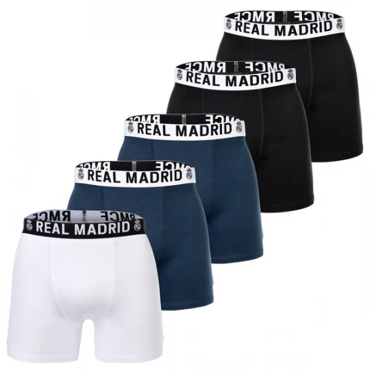 Obrázek produktu Real Madrid Spodní prádlo modrá / černá / bílá