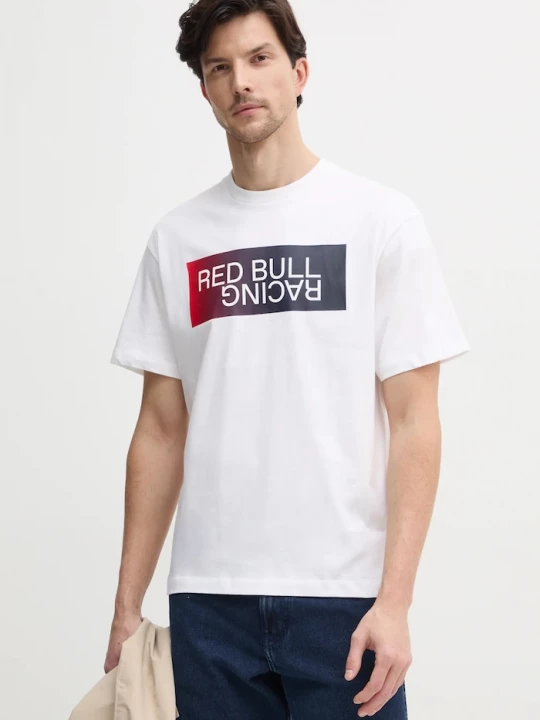 Obrázek produktu Red Bull Racing x Pepe Jeans Bavlněné tričko Red Bull Racing x Pepe Jeans OMBRE LOGO TEE