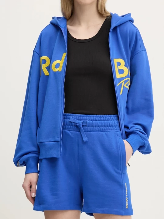 Obrázek produktu Red Bull Racing x Pepe Jeans Kraťasy Red Bull Racing x Pepe Jeans HIGH WAISTED SHORTS fialová
