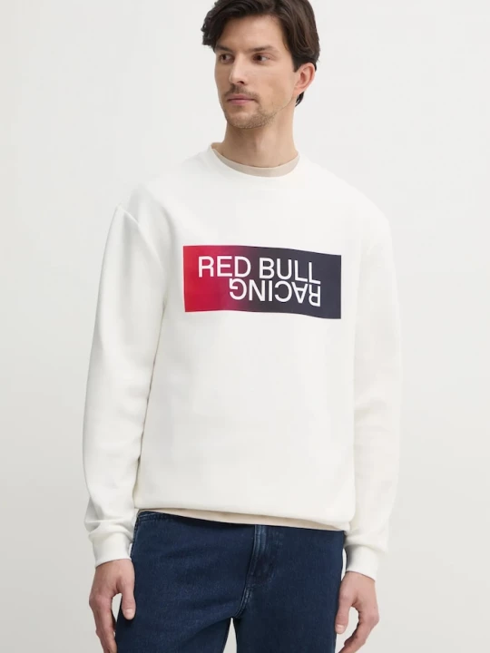 Obrázek produktu Red Bull Racing x Pepe Jeans Mikina OMBRE LOGO CREW béžová