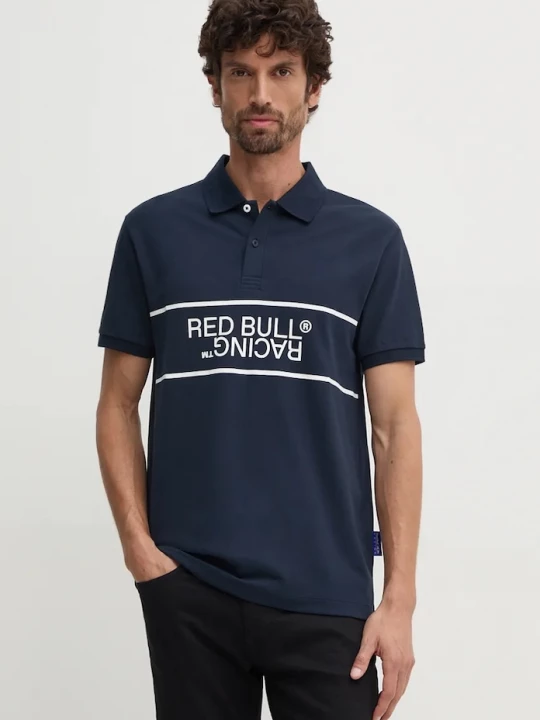 Obrázek produktu Red Bull Racing x Pepe Jeans Polo tričko Red Bull Racing x Pepe Jeans námořnická modř