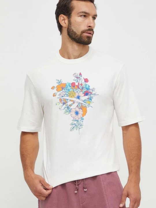 Obrázek produktu Reebok Bavlněné tričko béžová