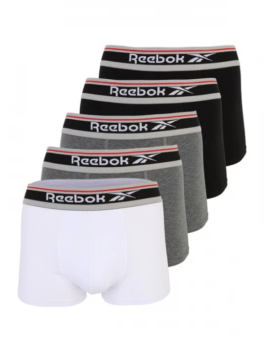 Obrázek produktu Reebok Boxerky 'JAY' šedá / červená / černá / bílá