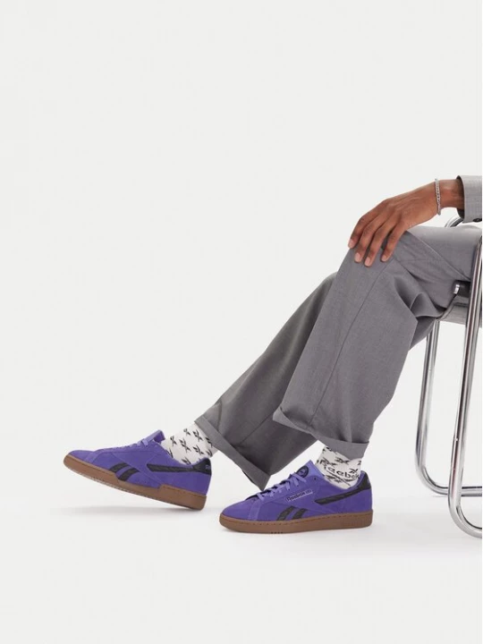 Obrázek produktu Reebok Sneakersy EO-CLUB C GROUNDS UK 100228140 Fialová