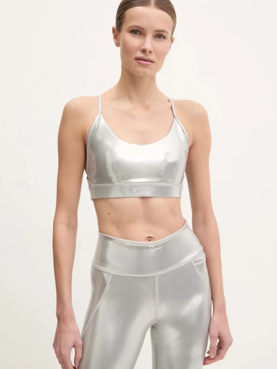 Obrázek produktu Reebok Sportovní podprsenka Reebok LUX Collection stříbrná