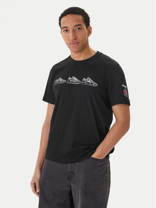 Obrázek produktu Reebok T-Shirt Harley RK25569CCM Černá Regular Fit