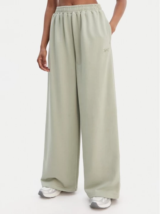 Obrázek produktu Reebok Teplákové kalhoty Reebok x Ewa Chodakowska RK25624CCW Zelená Wide Leg
