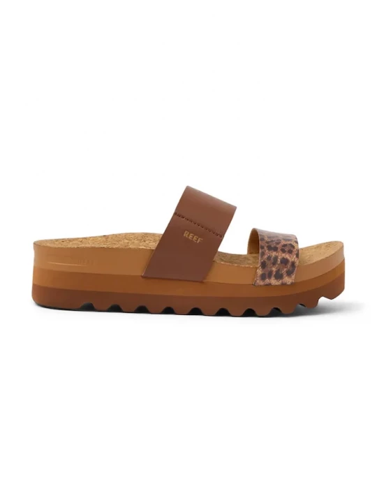 Obrázek produktu Reef pantofle na platformě dámské Cushion Vista Hi hnědá