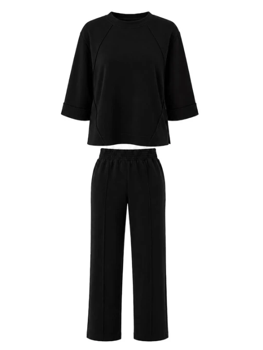Obrázek produktu REGINA FASHION Joggingová souprava 'Elegant Tracksuit' černá