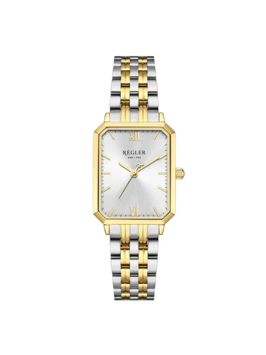 Obrázek produktu Régler Analogové hodinky 'Régler Élégance Steel Bicolor Silver / Gold - Silver' zlatá / stříbrná