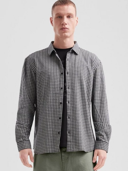 Obrázek produktu Regular Fit: Károvaná košile z bavlněného flanelu QS