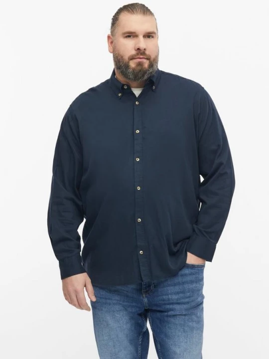 Obrázek produktu Regular Fit: košile Soft Touch s propínacím límcem s.Oliver modrá