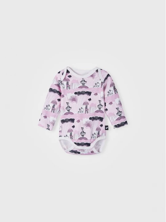Obrázek produktu Reima Dětské body MOOMIN Charmerande 5200071A Růžová Regular Fit