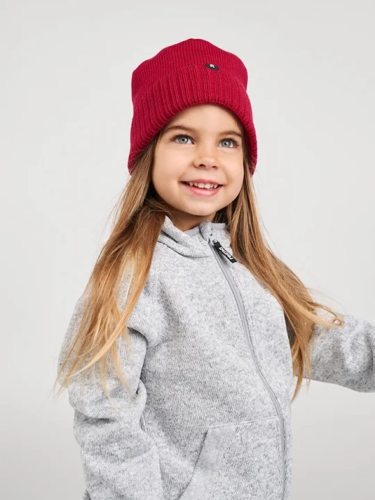 Obrázek produktu Reima pletená čepice dětská s merino vlnou Kalotti červená