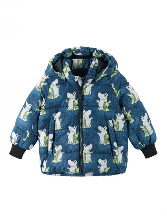 Obrázek produktu Reima Zimní bunda Moomin Lykta 5100013B Tmavomodrá Regular Fit