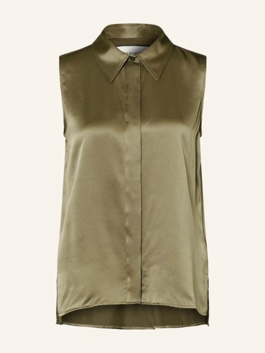 Obrázek produktu Reiss Halenka Amelia Z Hedvábí khaki