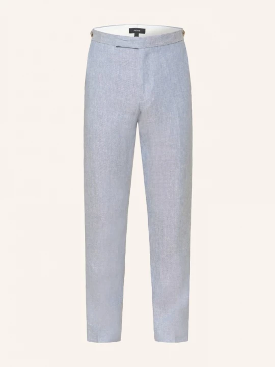 Obrázek produktu Reiss Lněné Kalhoty Atlantic, Střih Slim Fit tmavě modrá
