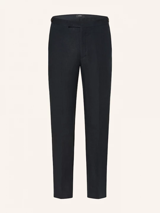 Obrázek produktu Reiss Lněné Kalhoty Kin Slim Fit tmavě modrá