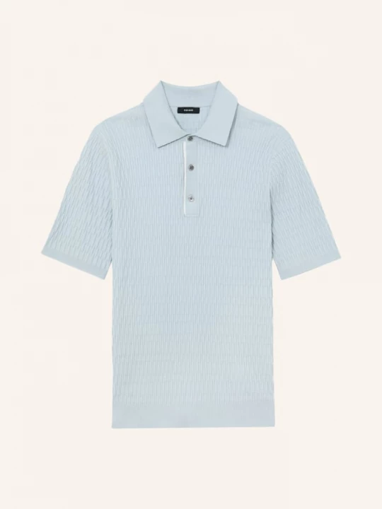 Obrázek produktu Reiss Pletené Polo Tričko Era tmavě modrá