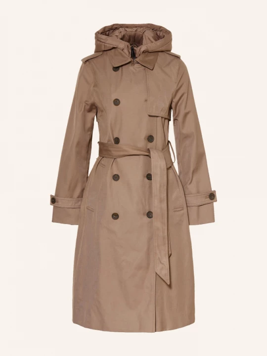 Obrázek produktu Reiss Trenchcoat Azura S Odnímatelnou Klopou černošedá