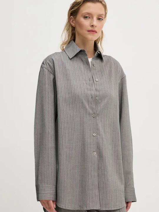 Obrázek produktu Remain Košile Remain Herringbone Overshirt
