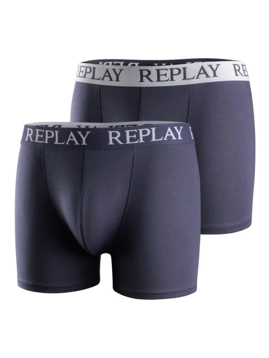 Obrázek produktu REPLAY Boxerky námořnická modř / šedá