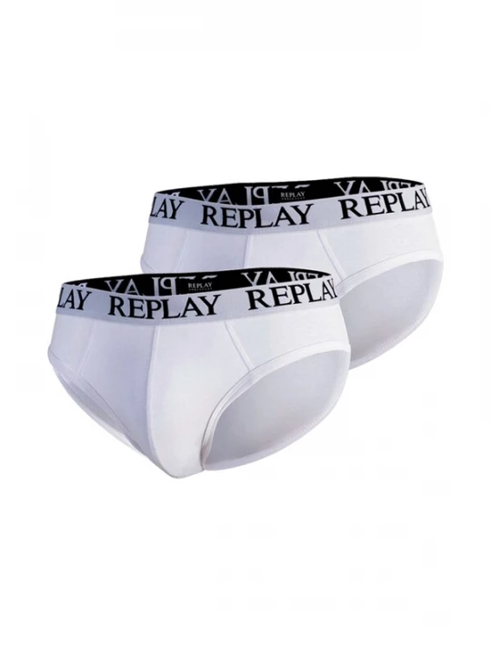 Obrázek produktu REPLAY Slipy šedá / černá / bílá