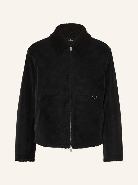 Obrázek produktu Represent Overjacket V Koženém Vzhledu černá