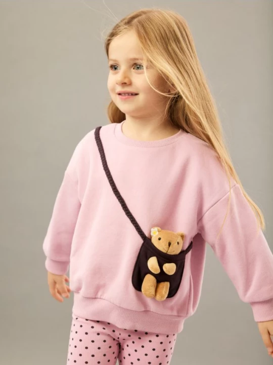 Obrázek produktu Reserved - BABIES` JOGGING TOP & TOY - světle fialová