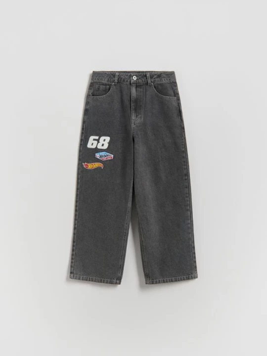 Obrázek produktu Reserved - Baggy džíny Hot Wheels - šedá