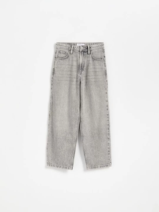 Obrázek produktu Reserved - Baggy džíny - světle šedá